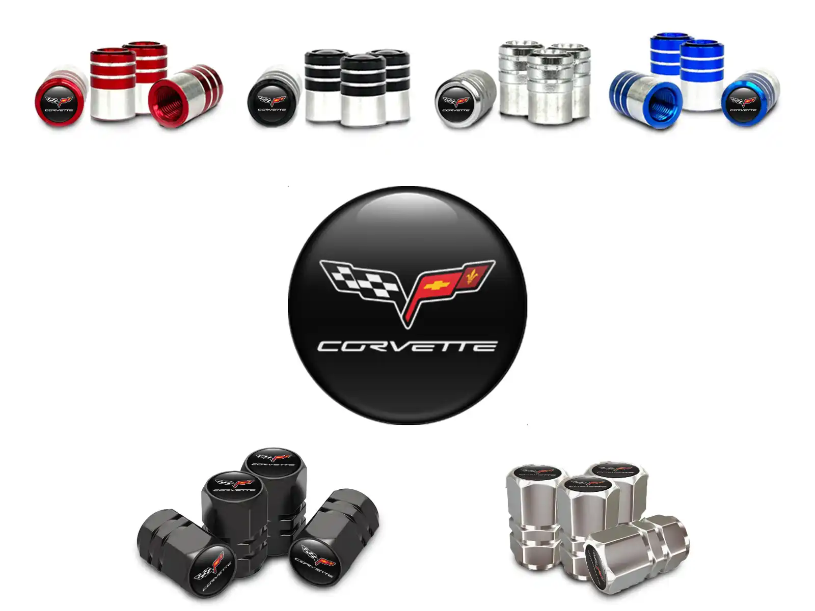 Chevrolet  Rad Ventilkappen für SUV Limitierte Edition